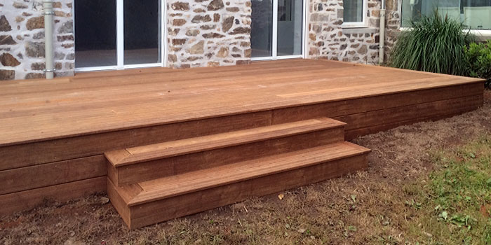 Fabrication de terrasse en bois